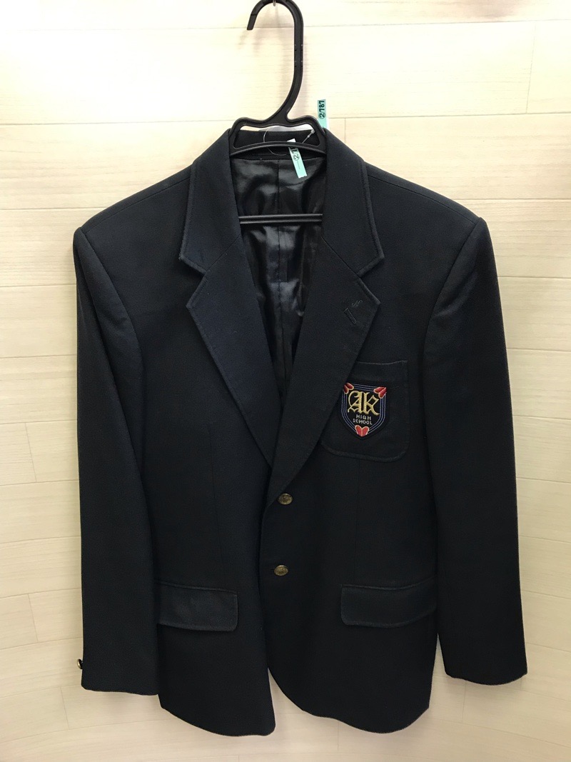 神奈川県　厚木北高校　男子ブレザー　【0202787】