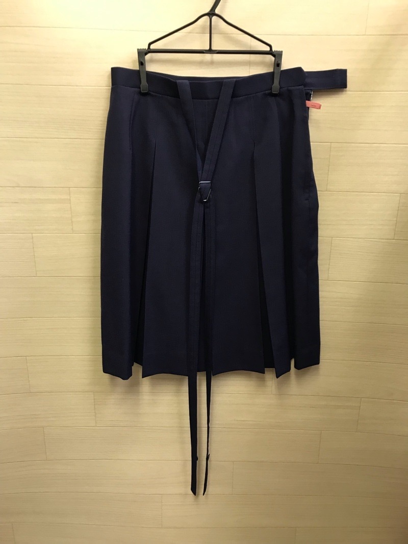 神奈川県　依知中学校　スカート　【0110342】