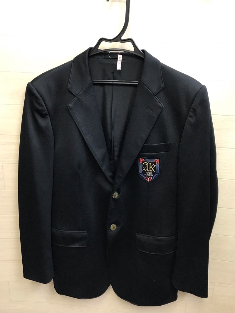 神奈川県　厚木北高校　男子ブレザー　【0110670】