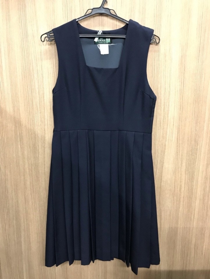 神奈川県　玉川中学校　ジャンバースカート　【0202799】