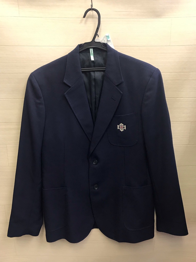 神奈川県　依知中学校　男子ブレザー　【0202843】