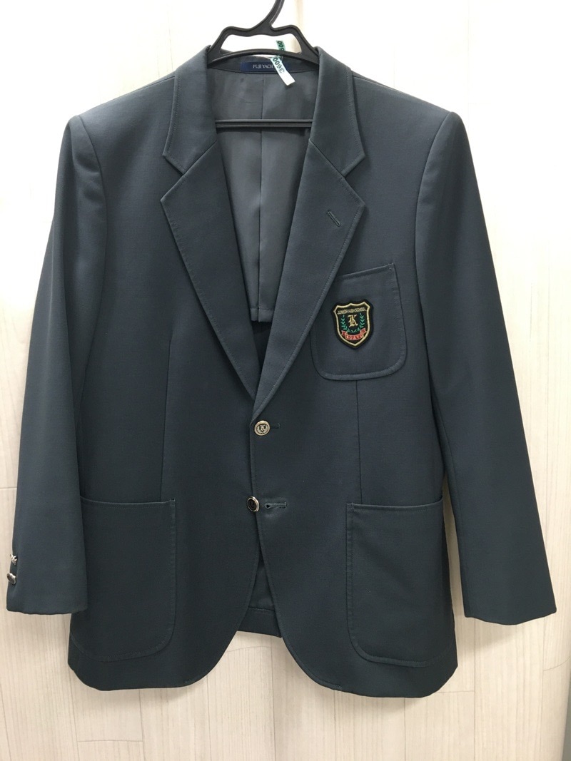 神奈川県　小鮎中学校　男子ブレザー　【0203600】