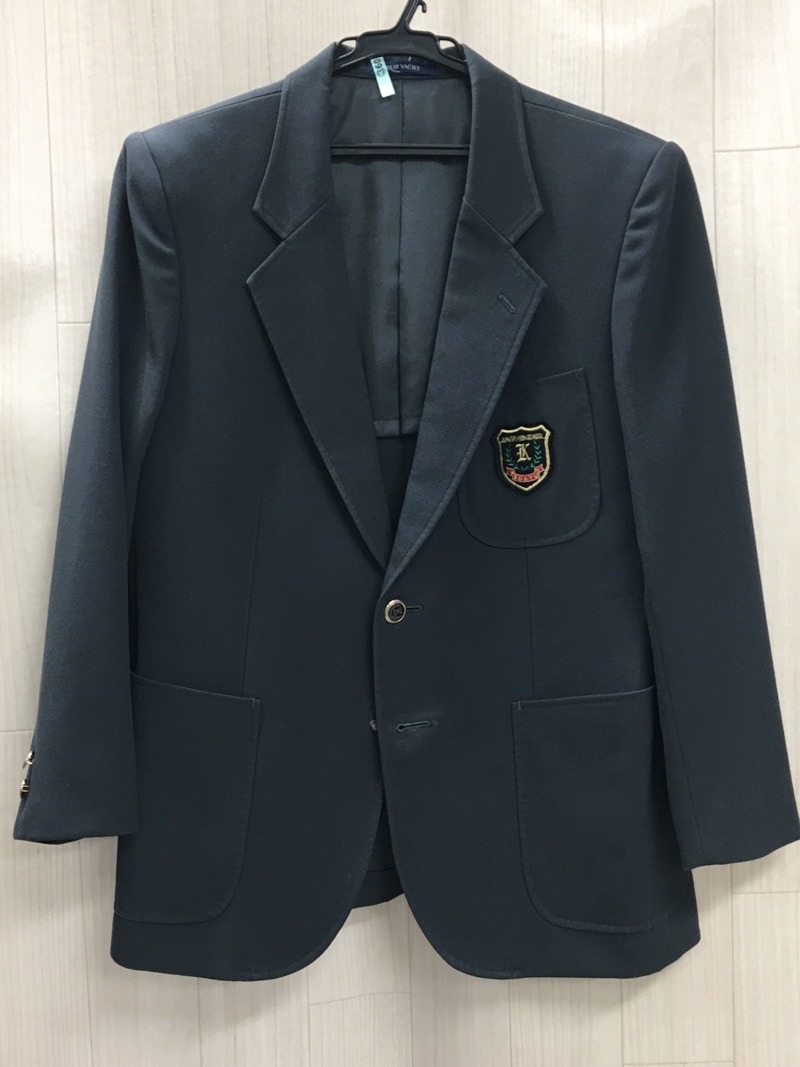 神奈川県　小鮎中学校　男子ブレザー　【0203601】