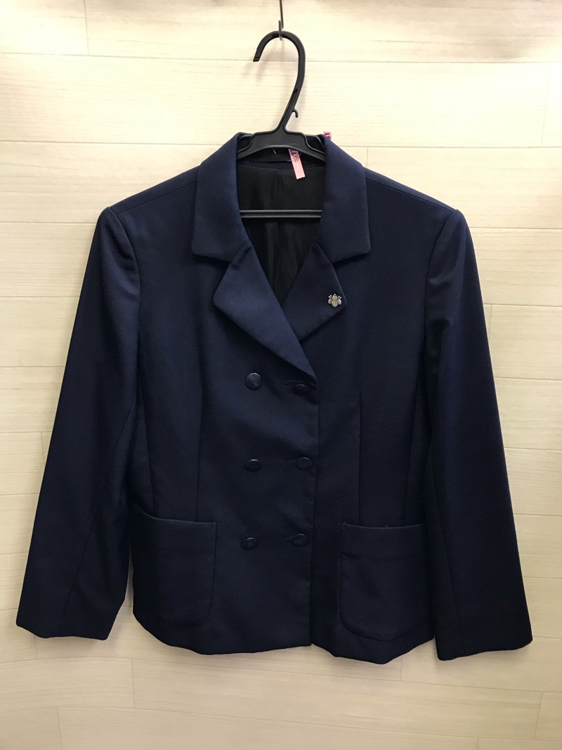神奈川県　南毛利中学校　女子ブレザー　旧デザイン【0110731】