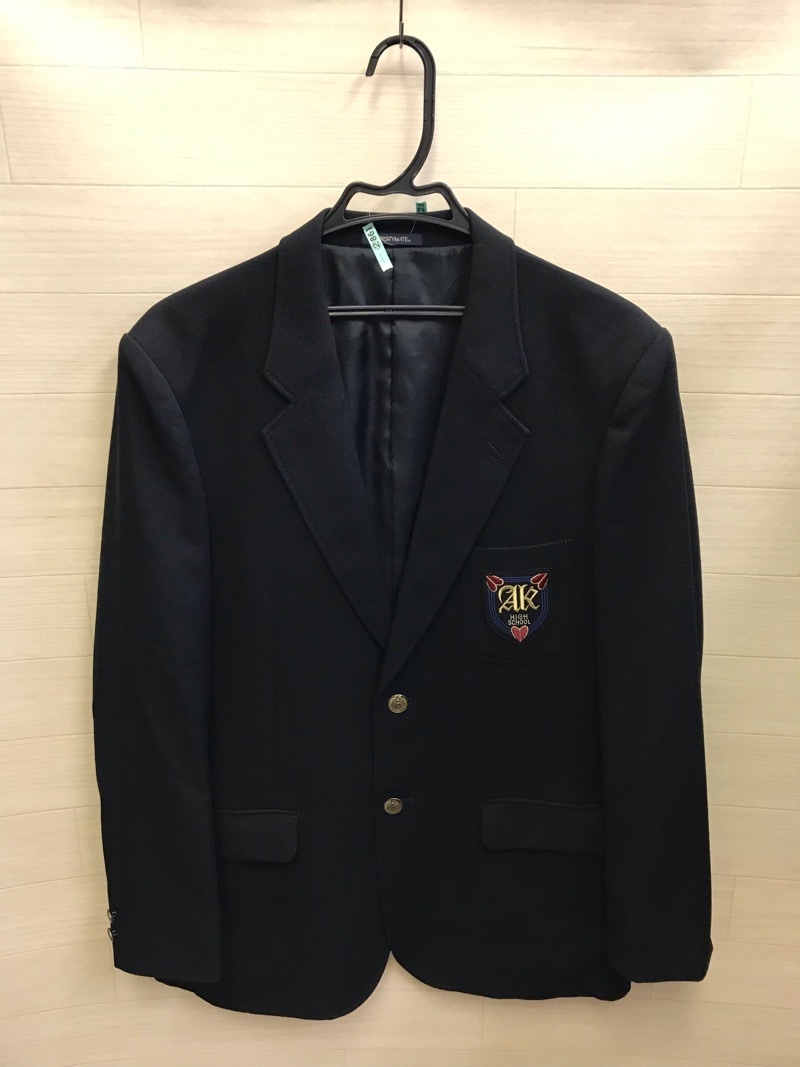 神奈川県　厚木北高校　男子ブレザー　【0202861】