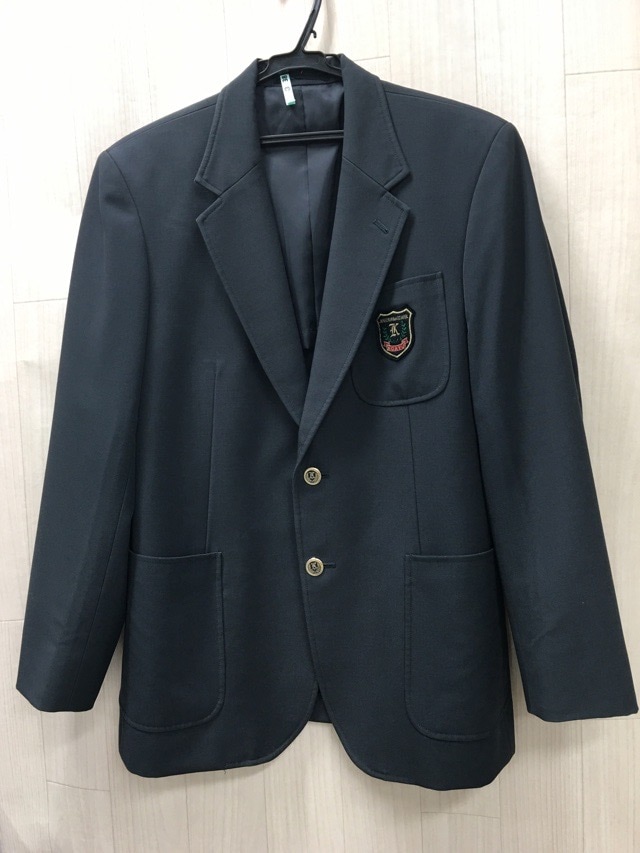 神奈川県　小鮎中学校　男子ブレザー　【0203038】