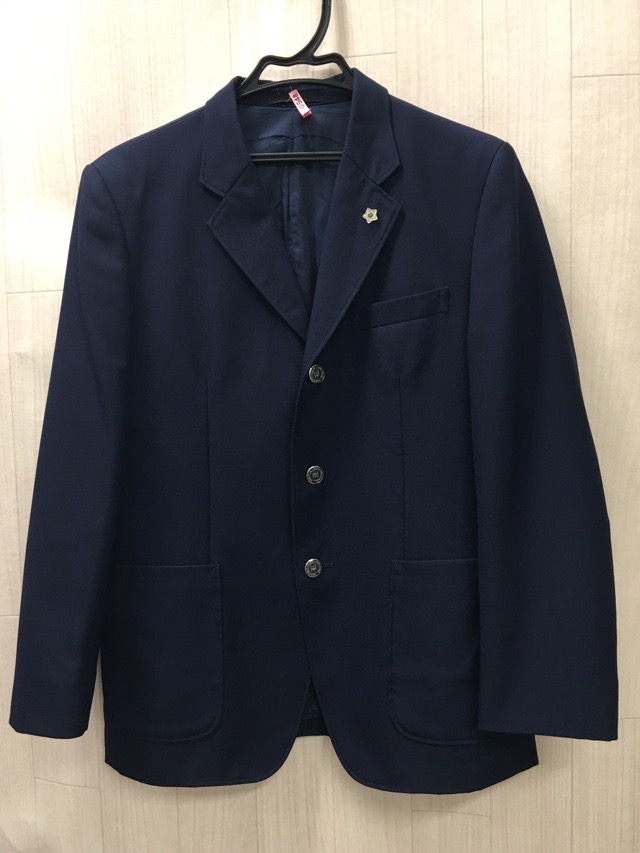 神奈川県　海老名高校　男子ブレザー　【0110548】