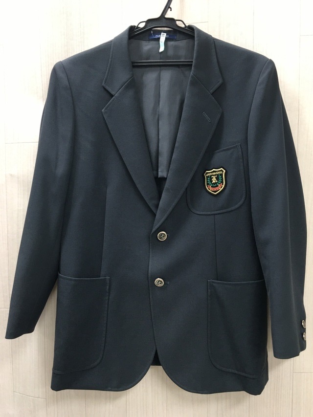 神奈川県　小鮎中学校　男子ブレザー　【0203039】
