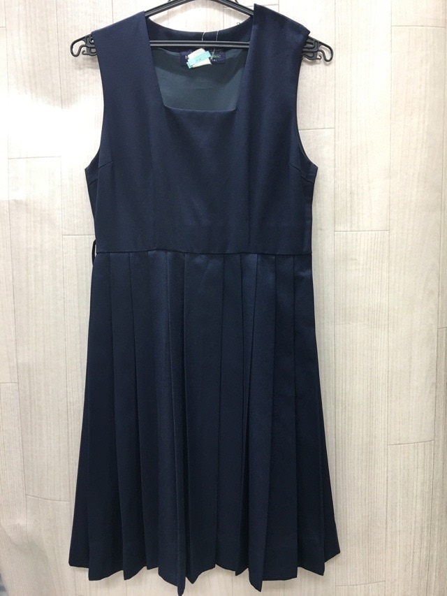 神奈川県　玉川中学校　ジャンバースカート　【0201032】