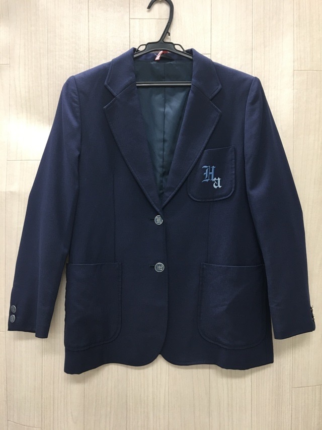 神奈川県　林中学校　女子ブレザー（旧）【0110988】