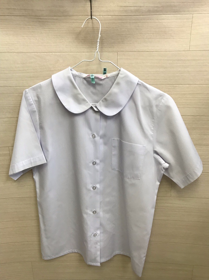 神奈川県　厚木中学校　ブラウス（半袖）【0205069】