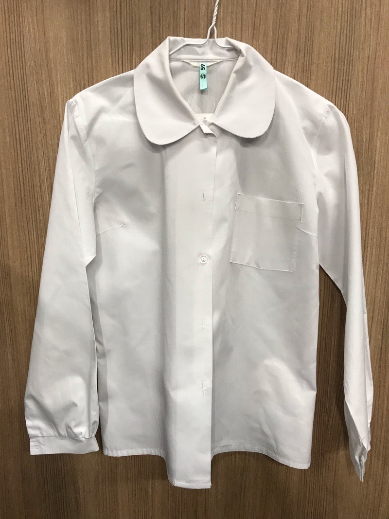 神奈川県　厚木中学校　ブラウス（長袖）【0205059】