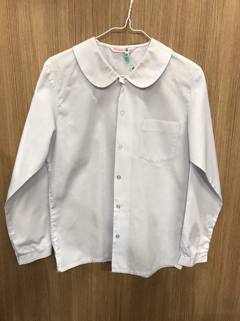 神奈川県　厚木中学校　ブラウス （長袖）【0205065】