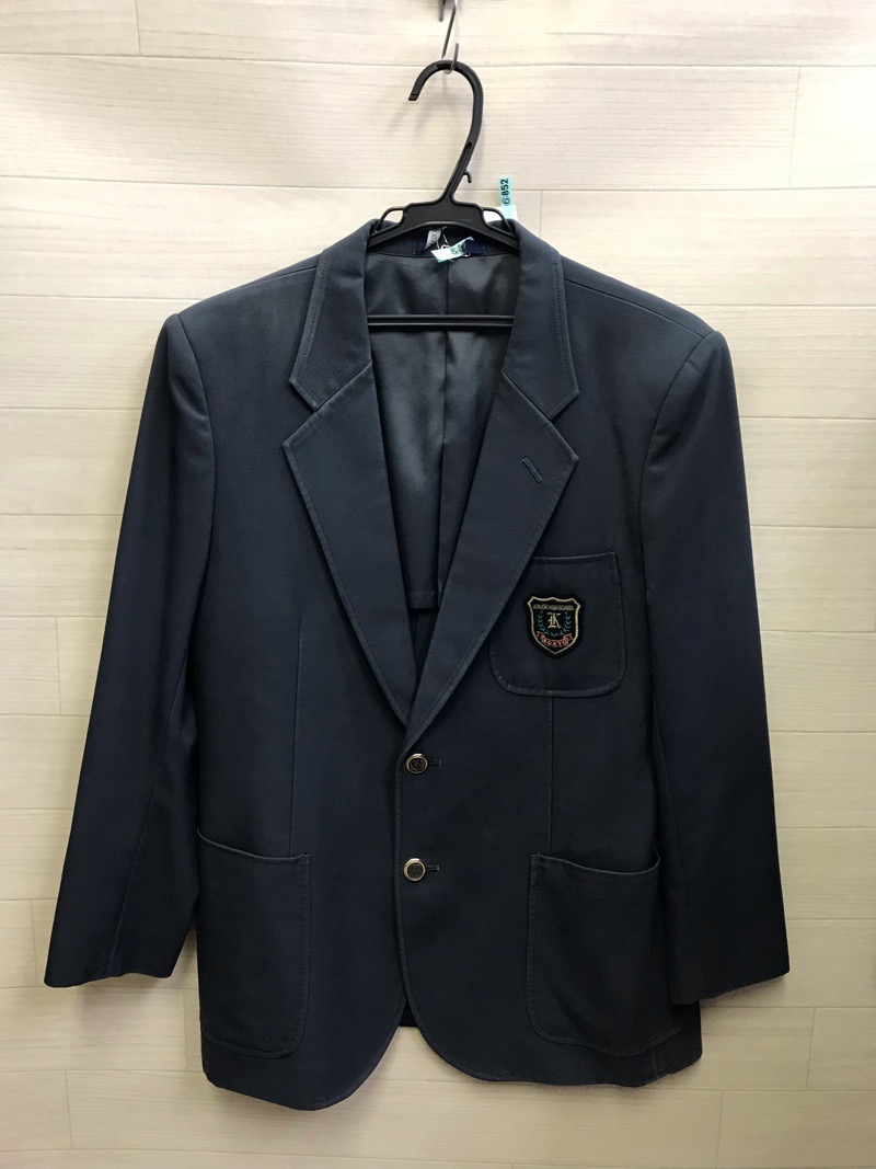 神奈川県　小鮎中学校　男子ブレザー　【0206852】