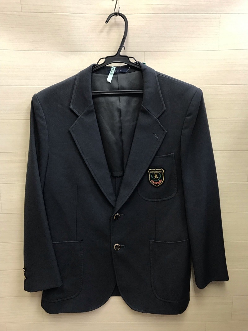 神奈川県　小鮎中学校　男子ブレザー　【0206854】