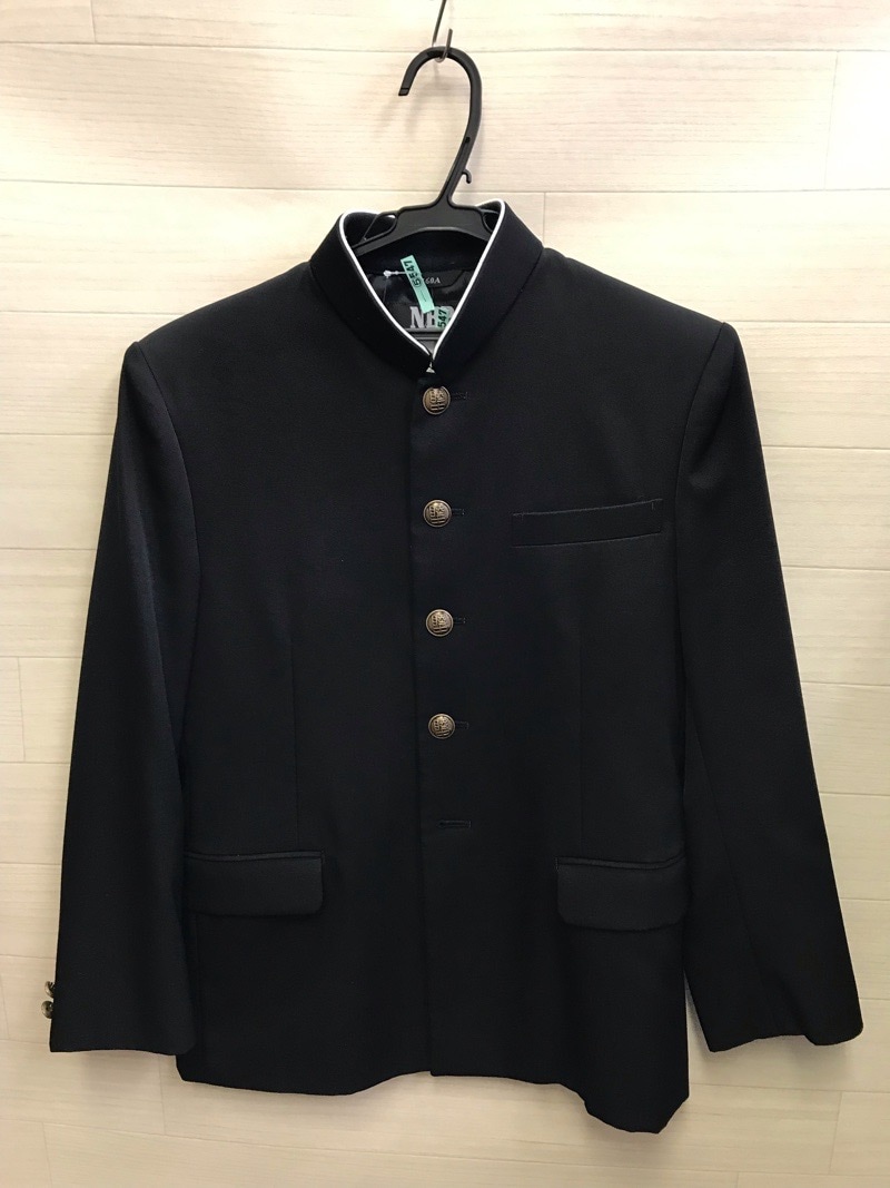 神奈川県　睦合中学校　学ラン　旧デザイン【0205547】