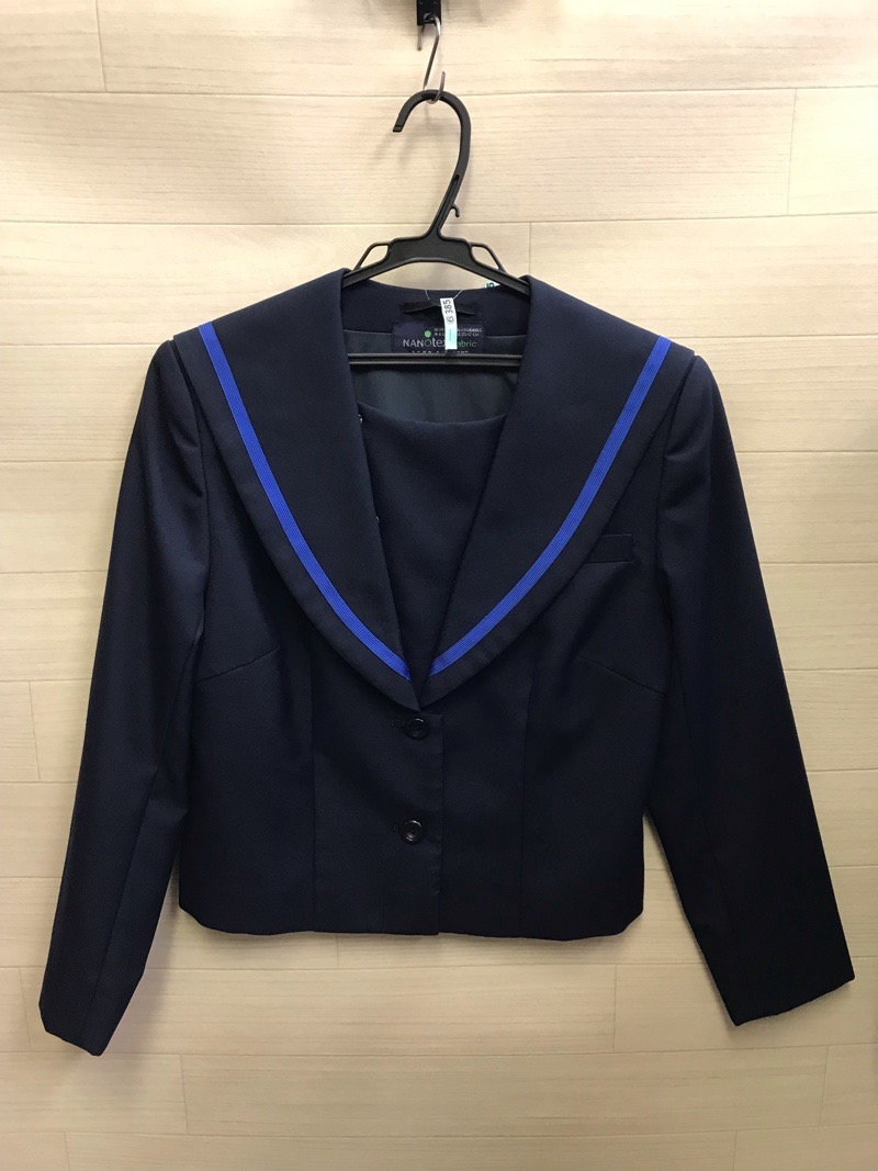 神奈川県　秦野市立鶴巻中学校　セーラー服　【0206385】