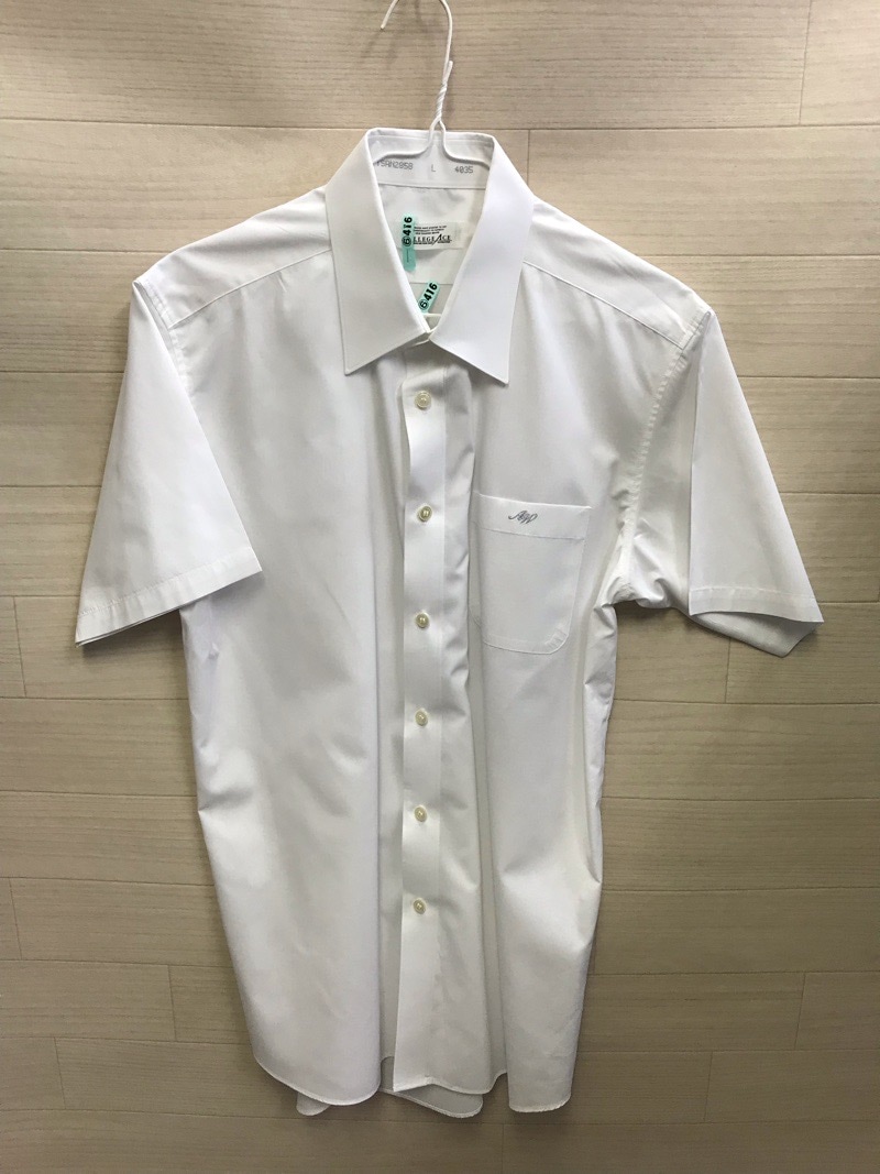 神奈川県　厚木西高校　ワイシャツ　半袖　【0206416】