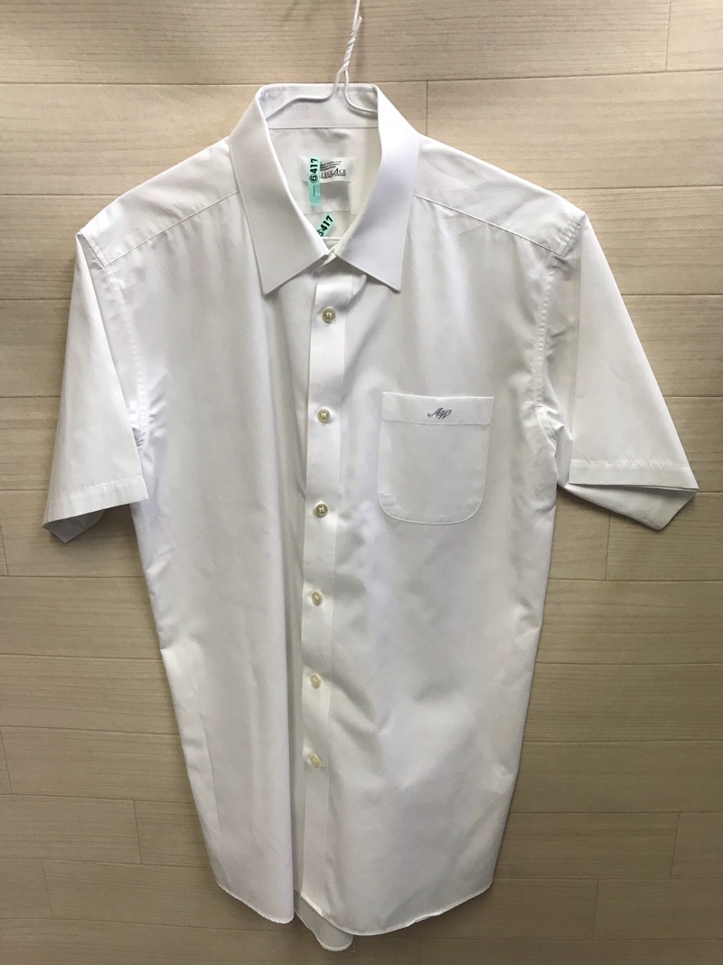 神奈川県　厚木西高校　ワイシャツ　半袖　【0206417】