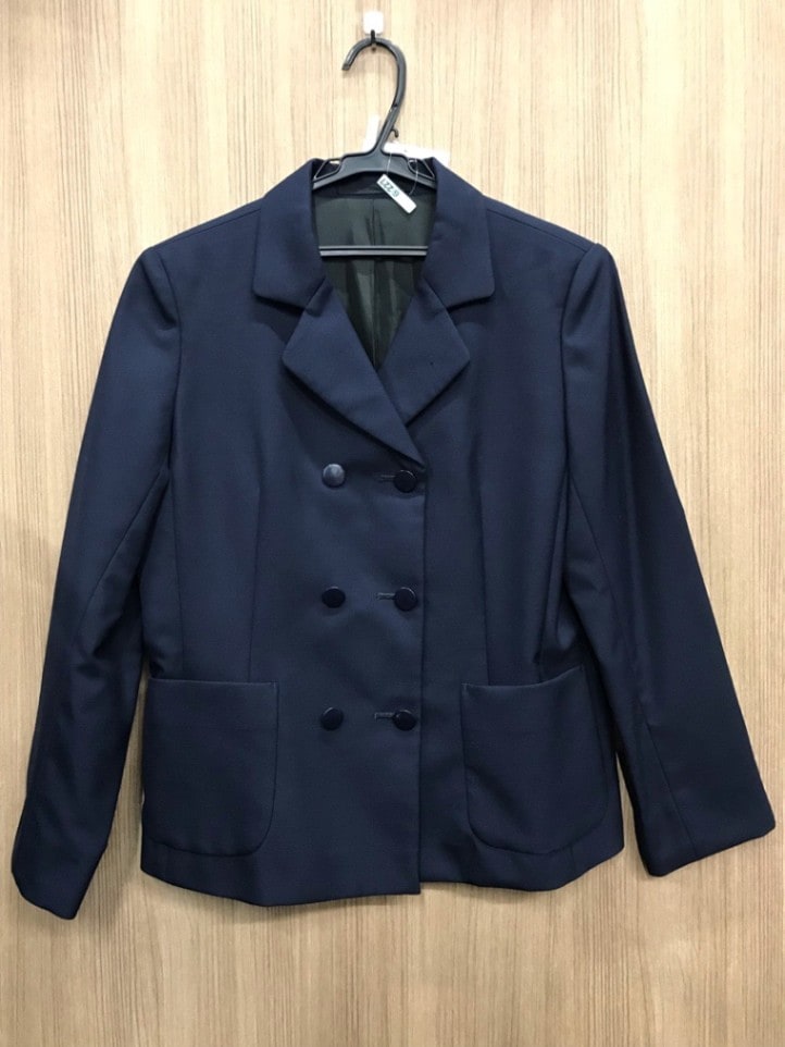 神奈川県　南毛利中学校　女子ブレザー　旧デザイン【0206227】