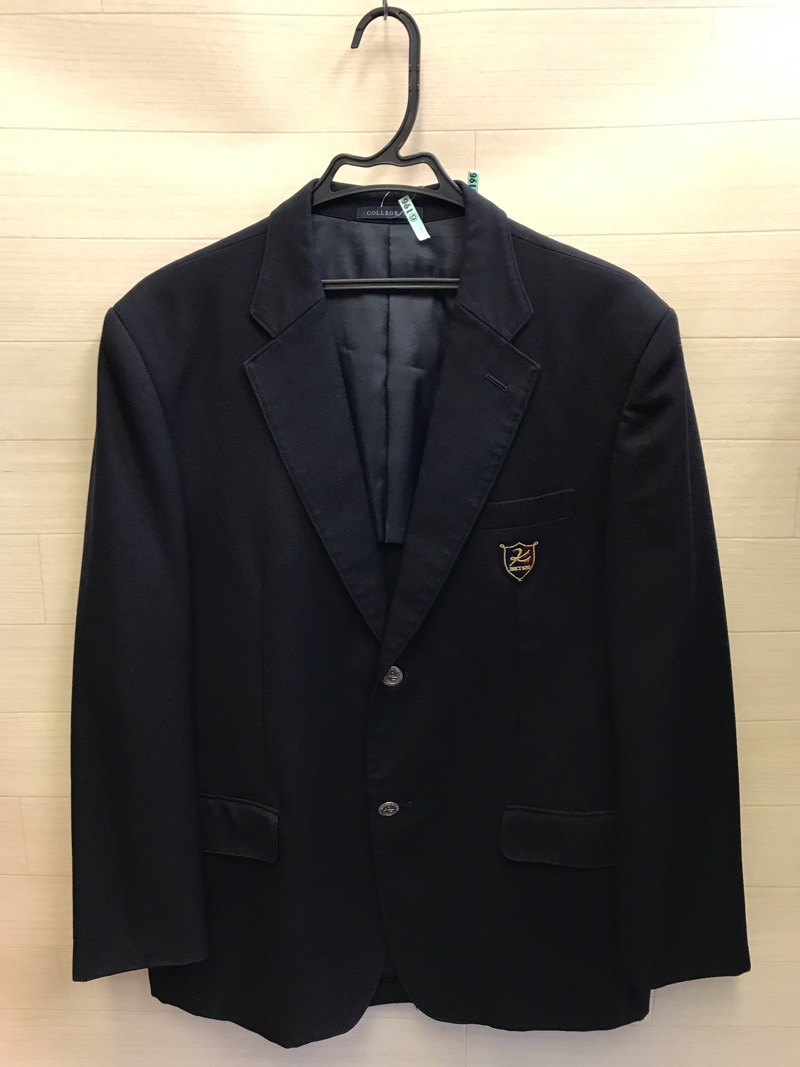 神奈川県　向上高校　男子ブレザー　旧ボタン【0206196】
