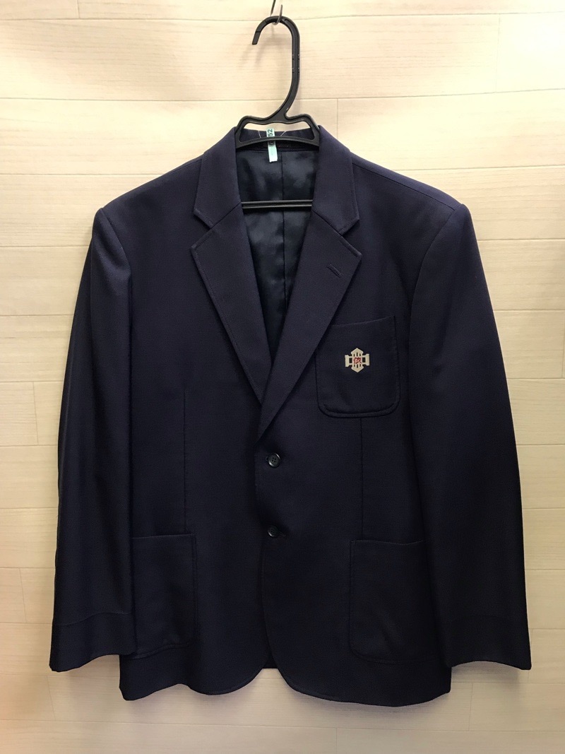 神奈川県　依知中学校　男子ブレザー　【0206252】