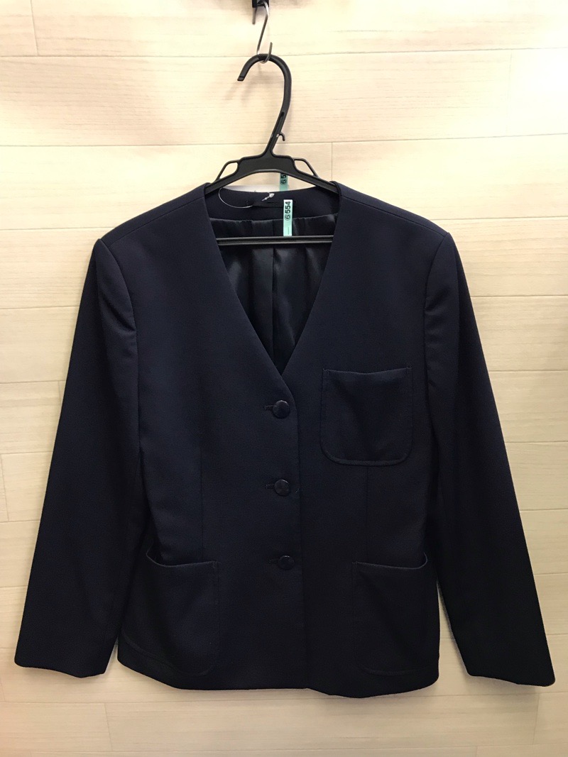 神奈川県　厚木中学校　女子ブレザー　【0206554】