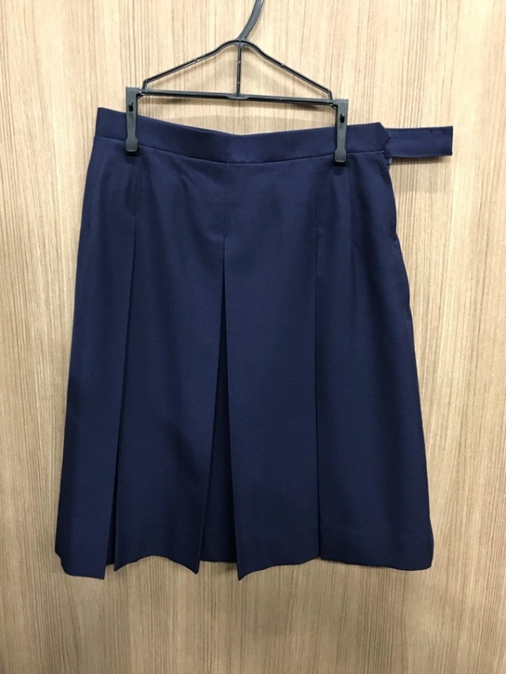 神奈川県　依知中学校　スカート（夏）【0207861】