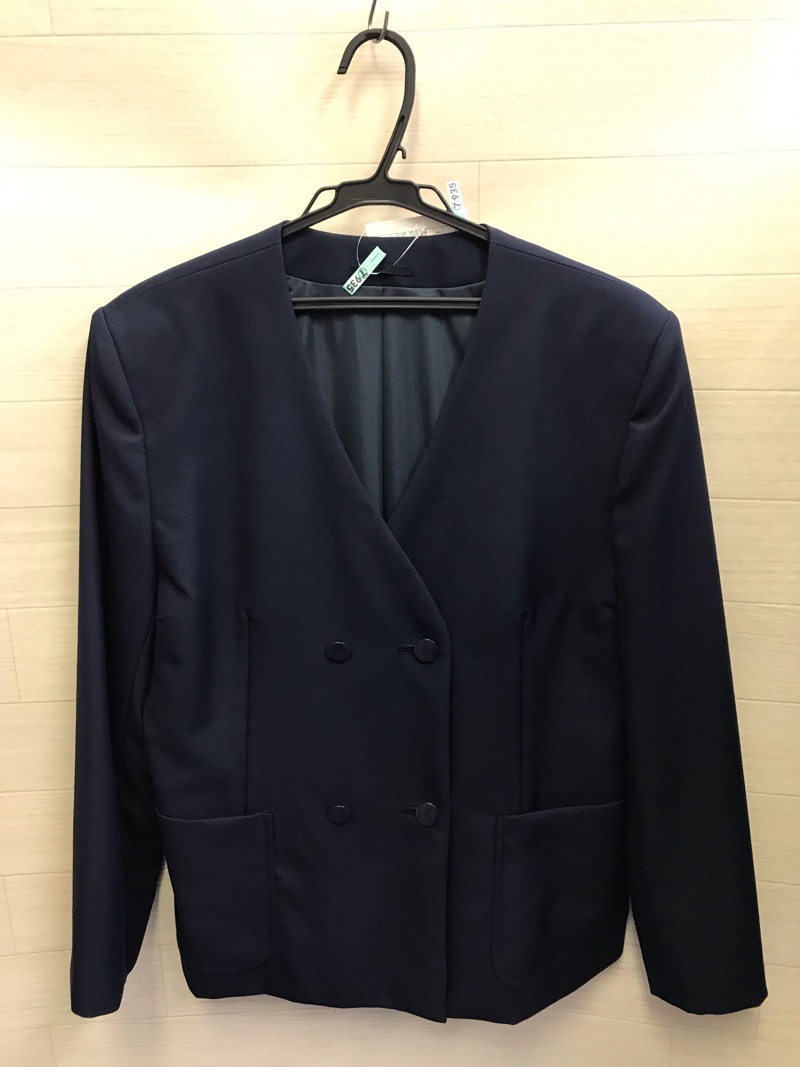 神奈川県　秦野市立本町中学校　女子ブレザー　【0207935】