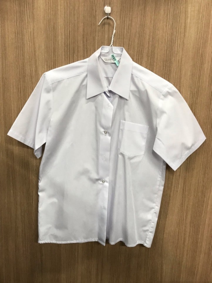 神奈川県　小鮎中学校　ブラウス（半袖）【0205532】