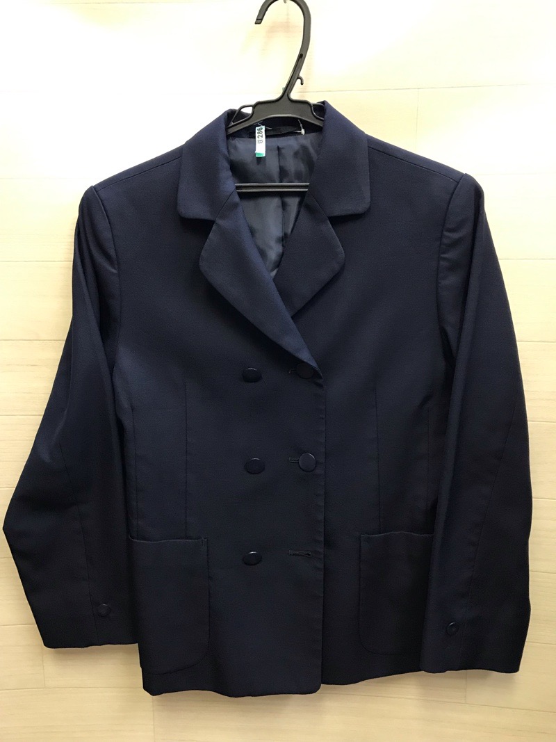 神奈川県　南毛利中学校　女子ブレザー　旧デザイン【0208286】