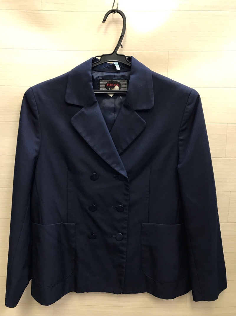 神奈川県　南毛利中学校　女子ブレザー　旧デザイン【0208289】