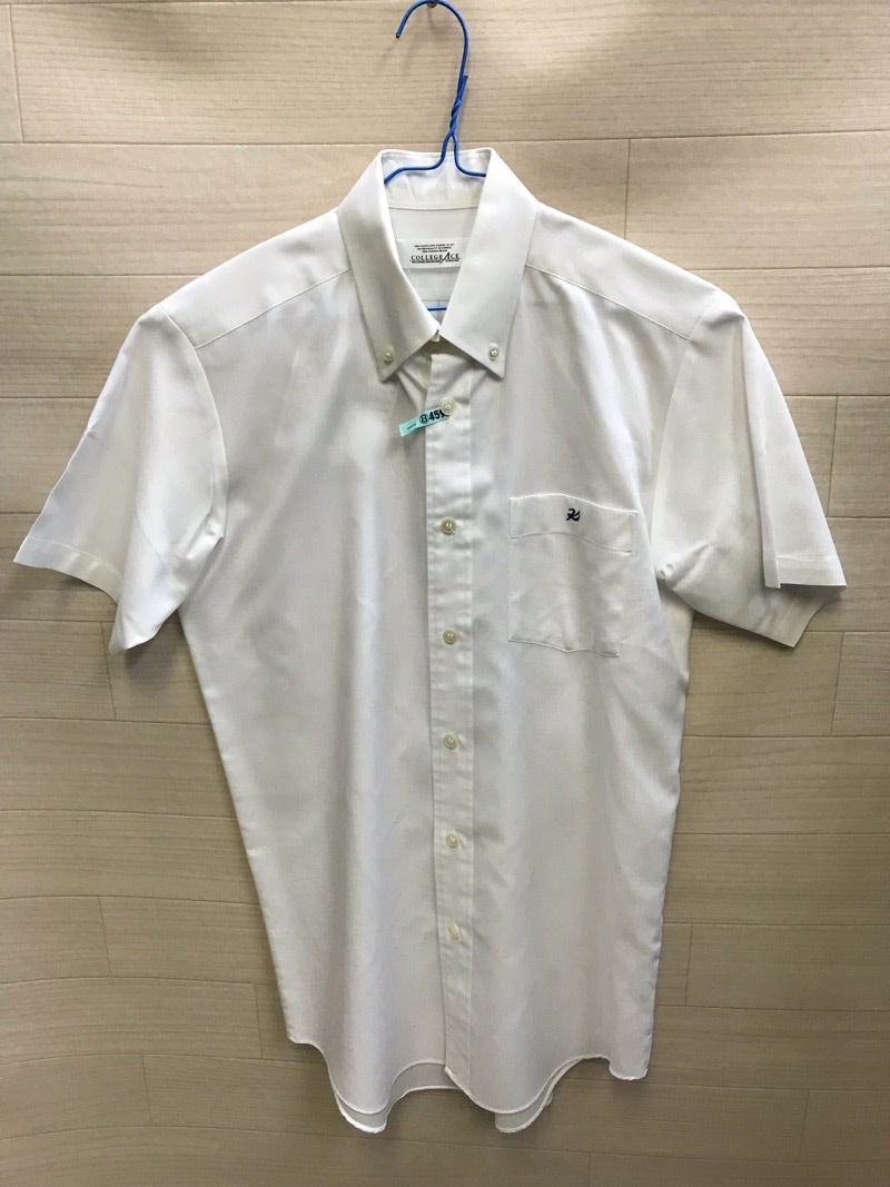 神奈川県　向上高校　ワイシャツ　半袖　【0208459】