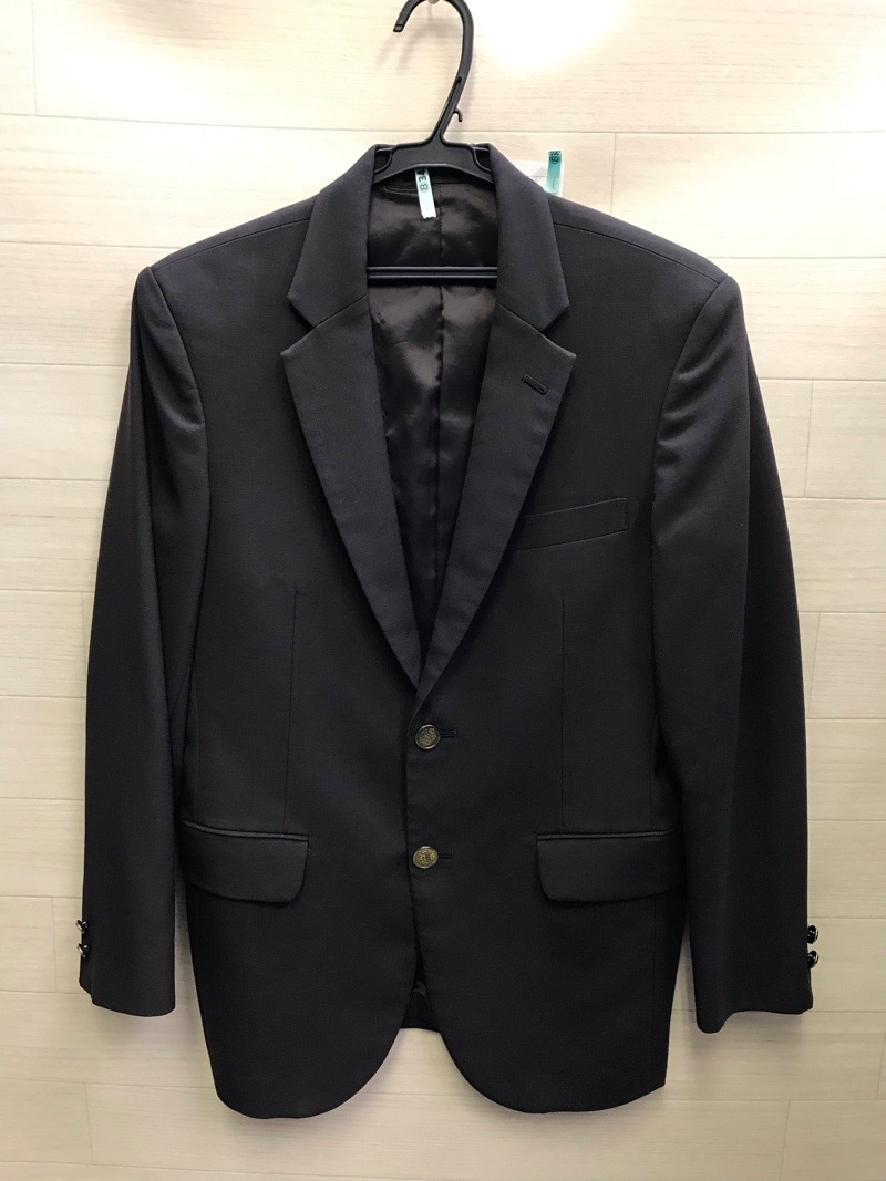 神奈川県　伊勢原養護学校　男子ブレザー　【0208343】