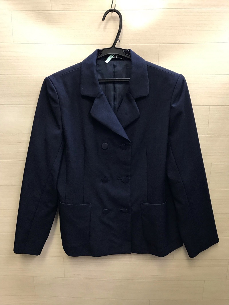 神奈川県　南毛利中学校　女子ブレザー　旧デザイン【0208407】