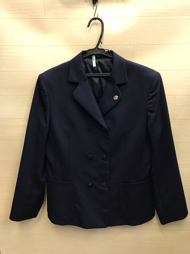神奈川県　南毛利中学校　女子ブレザー　旧デザイン【0205973】