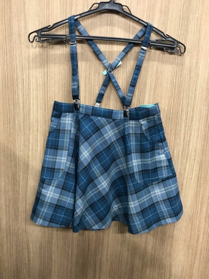 神奈川県　厚木田園幼稚園　園服スカート　【0205966】