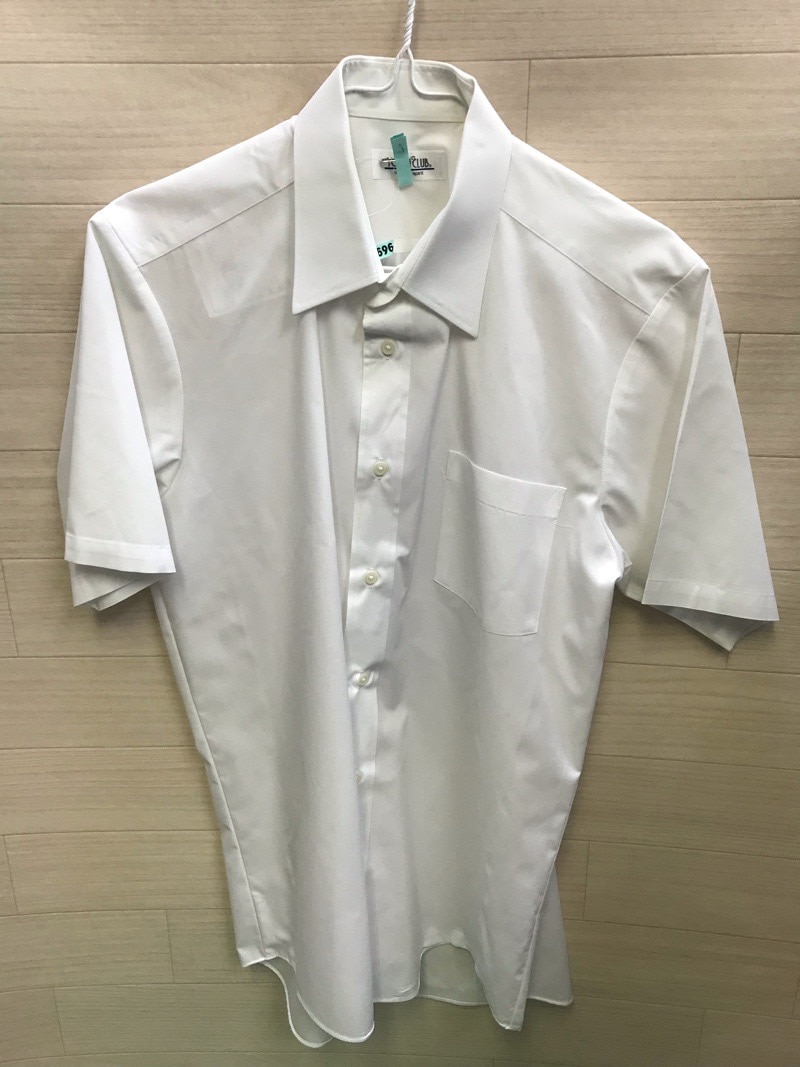 神奈川県　秦野高校　ワイシャツ半袖　【0208696】