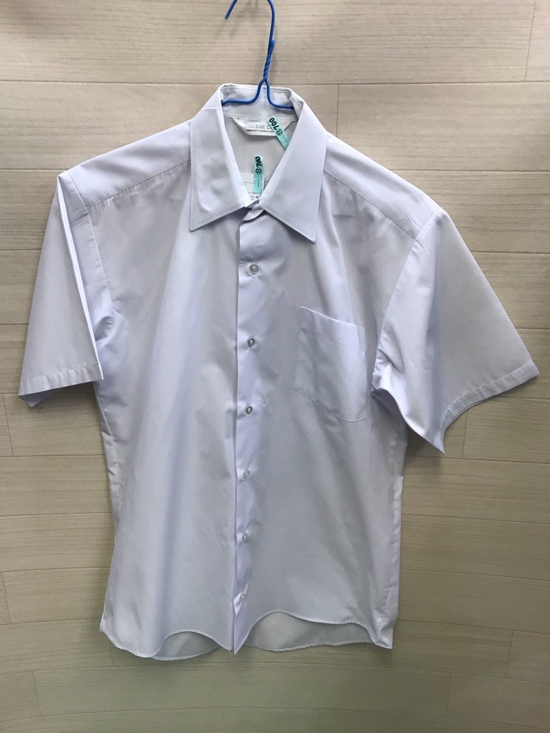 神奈川県　秦野高校　ワイシャツ半袖　【0208700】