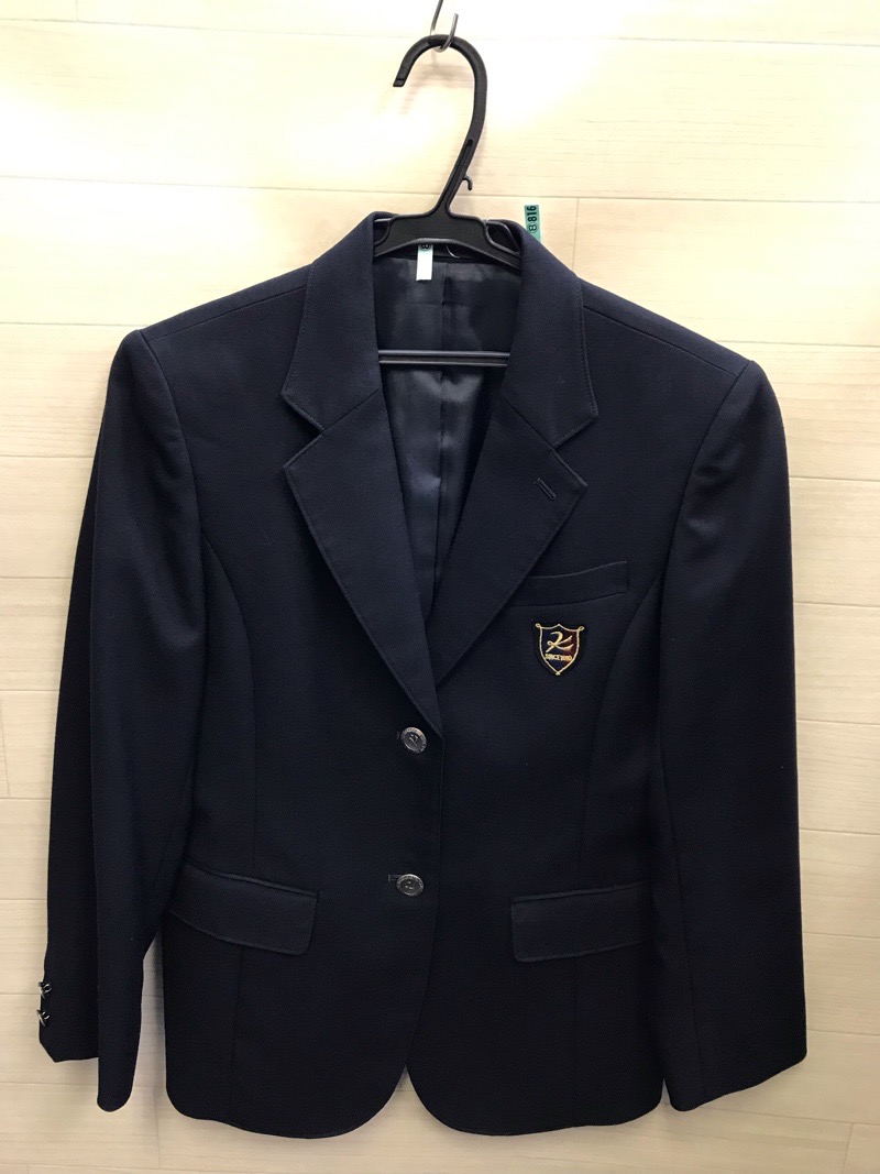 神奈川県　向上高校　女子ブレザー　旧ボタン【0208816】