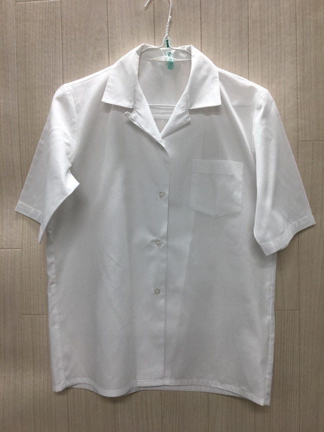 神奈川県　秦野市立鶴巻中学校　ブラウス（半袖）【0206392】