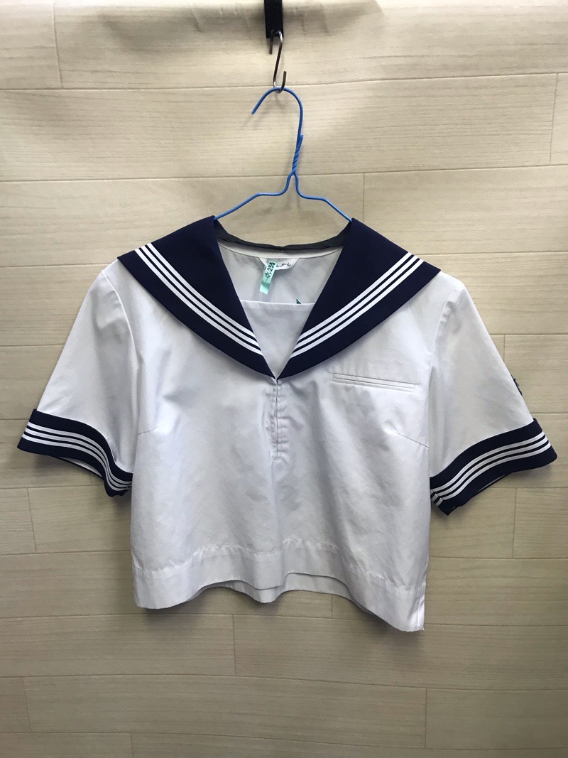 神奈川県　中沢中学校　セーラー服（夏）【0209255】