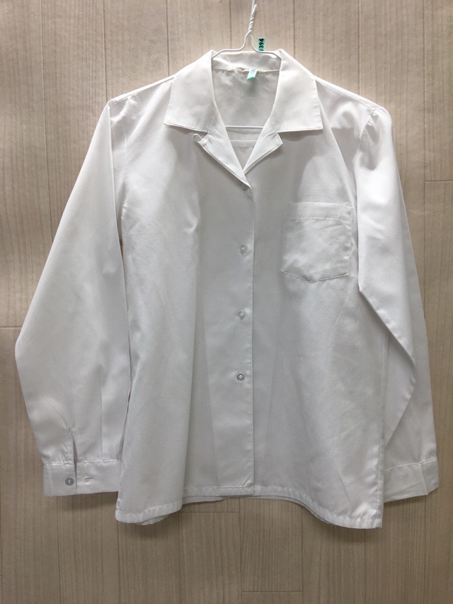 神奈川県　秦野市立鶴巻中学校　ブラウス（長袖）【0206394】