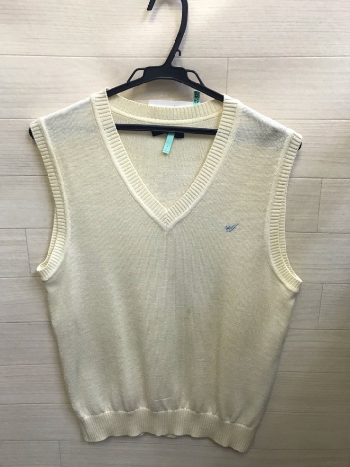 神奈川県　伊勢原高校　ニットベスト　【0209325】