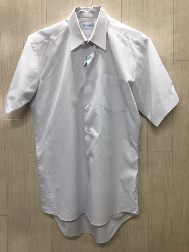 小鮎中学校　ワイシャツ　半袖　【0209688】