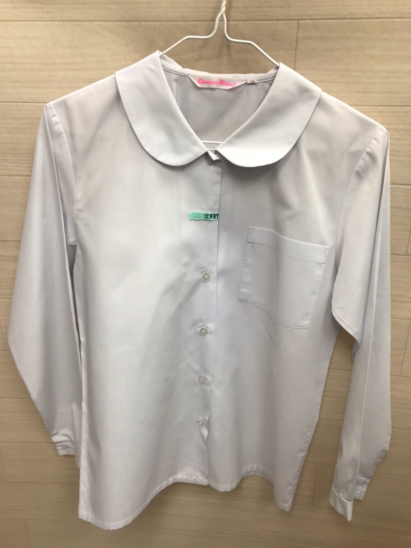 神奈川県　秦野市立本町中学校　ブラウス（長袖）【0207937】