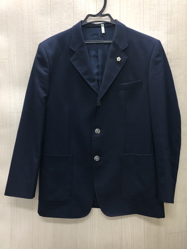 神奈川県　海老名高校　男子ブレザー　【0209879】