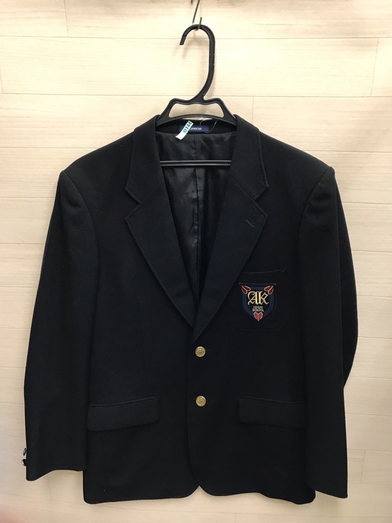 神奈川県　厚木北高校　男子ブレザー　【0210144】