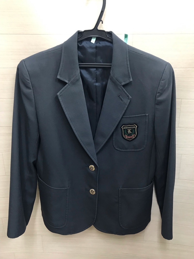 神奈川県　小鮎中学校　女子ブレザー　【0210334】