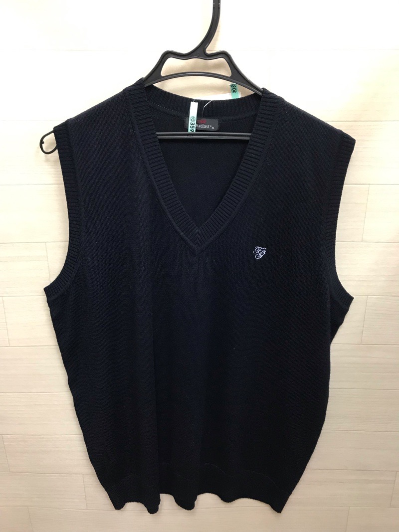 神奈川県　桐蔭学園高校　ニットベスト　【0210359】